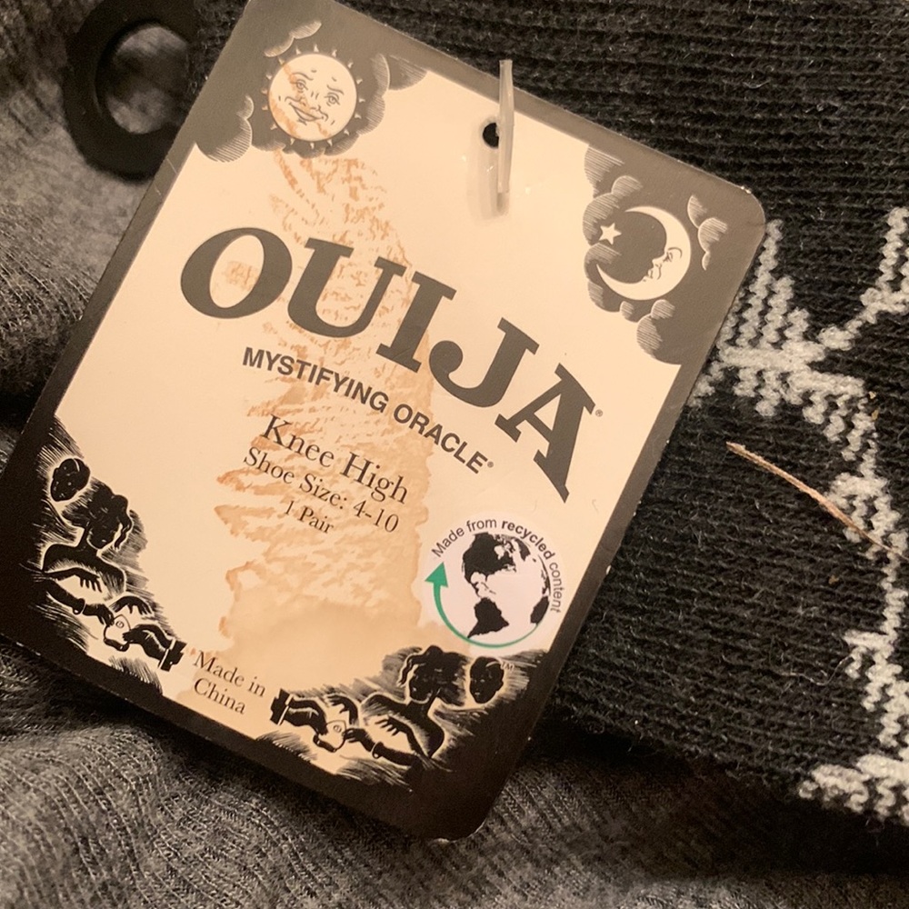 FREEEEE!! New OUIJA BOARD Socks. Guys or girls